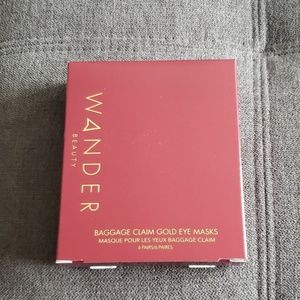 Wander Beauty Baggage Claim Gold Eye Masks